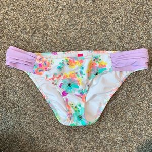 Floral bikini bottom